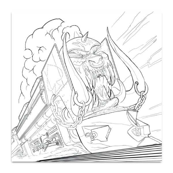 Motörhead - Official Colöuring Boök - Image 3