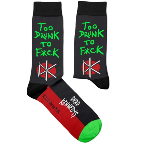 Dead Kennedys - Too Drunk To Fuck - socks